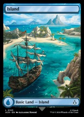 (103) Island - FOIL - FULL ART Land